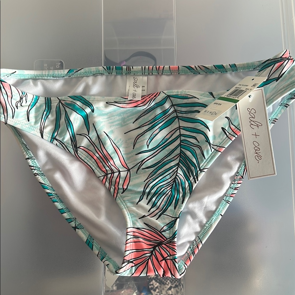 Salt + Cove Tropical Print Bikini Bottom